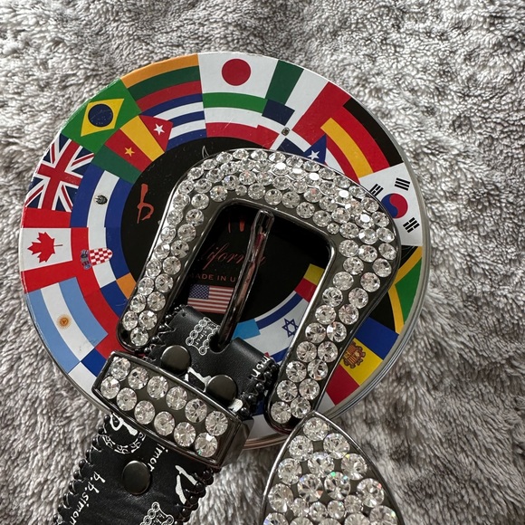 B.b Simons Belts Men’s 34 - Picture 4 of 9